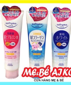 Sữa rửa mặt Trắng Da Kose Softymo Cleasing Foam 190g