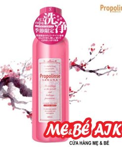 [HCM] Nước Súc Miệng Propolinse Hoa Anh Đào Sakura 600ml - Màu Hồng