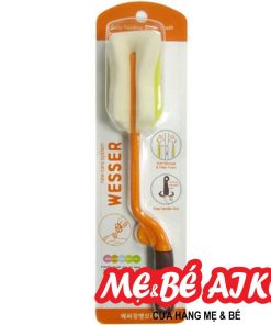 Cọ rửa bình sữa Wesser V026 dạng mút cao cấp Hàn Quốc
