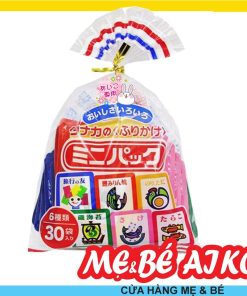 BỘT RẮC CƠM NỘI ĐỊA NHẬT 6 VỊ 30 GÓI (75GR)