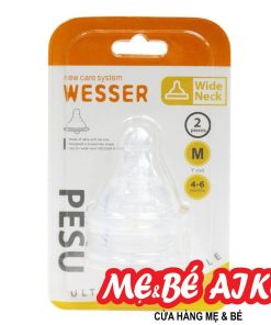 Núm vú Wesser (Cổ rộng) Size M