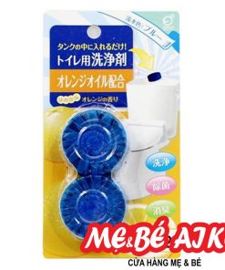 Set 2 viên thả bồn cầu hương cam Hàng Nhật