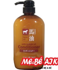 Dầu Xả Mỡ Ngựa 600ml Dưỡng Tóc Óng Mượt Nhật Bản
