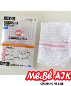 Túi giặt quần áo dạng ống to (đường kính 52cm) Hàng Nhật