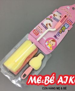Cây Cọ Rửa Bình Sữa Bằng Mút Xốp Nhật Bản