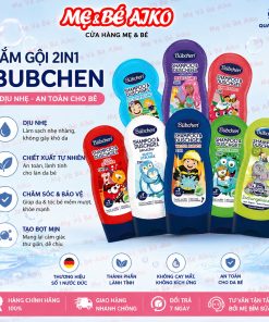 ⚡️ Sữa tắm, Dầu Gội 2in1 Bubchen 230ml Cho Bé Tứ 1 Tuổi Trở Lên - Đức Cho bé đủ mùi hương (hàng chuẩn Auth)