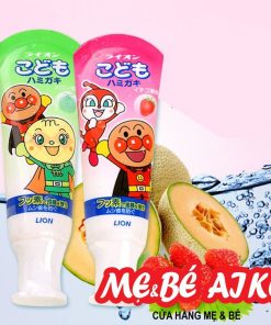 Kem đánh răng trẻ em Lion nội địa Nhật 40gr