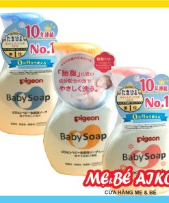 SỮA TẮM TOÀN THÂN CHO TRẺ SƠ SINH PIGEON BABY SOAP 500ML