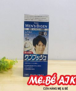 Thuốc nhuộm tóc bạc cho Nam Bigen số 6 - Màu Đen tự nhiên cho Nam Giới