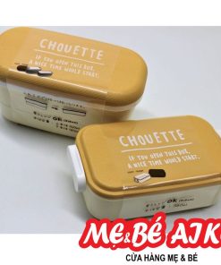 Hộp đựng cơm 2 tầng 500ml của Nhật Bản dùng cho bé