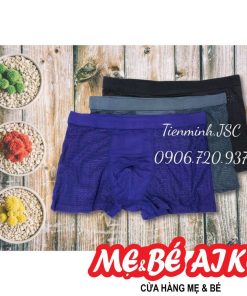 [Combo 3 quần] Quần Lót Nam Dạng Đùi Thông Hơi Thoáng Mát, Chất Mềm Mịn (Ảnh Thật)