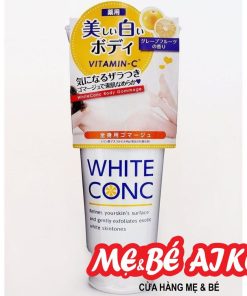 Tẩy da chết body trắng da WHITE CONC 180g Nội Địa Nhật