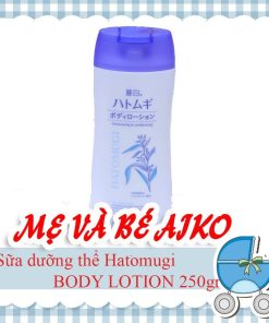 Sữa Dưỡng Thể. Dưỡng Ẩm Trắng Da Hatomugi hạt ý dĩ 250g