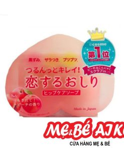 Xà bông trị thâm mông Pelican Peach Hip Care Nội Địa Nhật Bản bánh 80gram