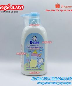Nước rửa bình sữa & rau quả D-nee 500ml