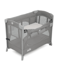Giường cũi trẻ em Joie Kubbie Sleep Foggy Gray