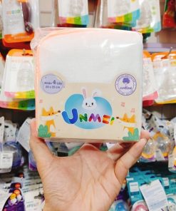 Bịch 10 Khăn Sữa Cao Câp 4 Lớp Unmei 25x25