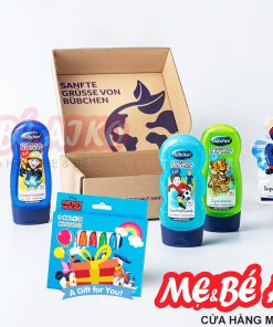 Bộ Sữa Tắm Gội chăm sóc trẻ em Phiêu Lưu Bubchen Cho Bé Từ 1 Tuổi + Tặng Kèm 1 Bộ Bút Chì Màu Ngẫu Nhiên
