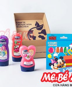 Bộ Sữa Tắm Gội chăm sóc trẻ em Dream World Bubchen Cho Bé Từ 1 Tuổi + Tặng Kèm 1 Bộ Bút Chì Màu Ngẫu Nhiên