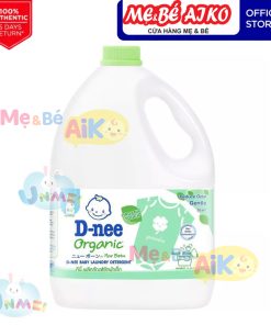 Nước giặt xả D-nee Organic xanh lá 3 lít – Hàng Chính Hãng Đại Thịnh