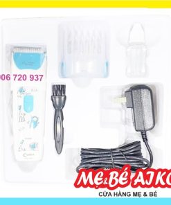 Tông Đơ Cắt Tóc Không Dây Cho Bé Codos-830 - Đẹp, Bền, Có Pin Sẵn, Cục Sạc Pin Kèm Phụ Kiện Vệ Sinh