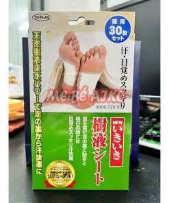 Hộp 30 miếng dán thải độc chân - To Plan Kenko Sheet NHẬT BẢN