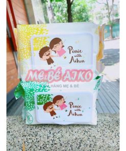 Khăn ướt cho bé Aikun, Aiko - Gói 100 tờ không mùi