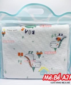 Tấm Lót Chống Thấm Giặt Máy 2 Lớp UNMEI Họa Tiết Ngộ Nghĩnh Kích Thước 50x70cm, Chống Thấm An Toàn Cho Bé Sơ Sinh