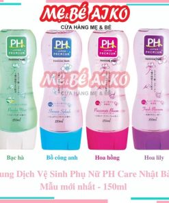 Dung dịch vệ sinh phụ nữ PH care hương đu đủ -hoa nhài- bồ công anh- hoa hồng