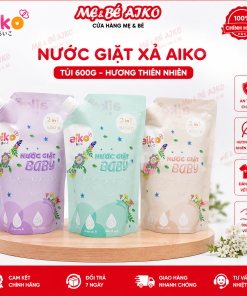 Nước Giặt Em Bé AIKO Cho Da Nhạy Cảm Túi 600g