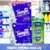 (Độc Quyền nhà Mevabeaiko) Bộ Sản Phẩm Khăn Giấy TEMPO HƯƠNG HOA NHÀI, An toàn hương Dịu Nhẹ