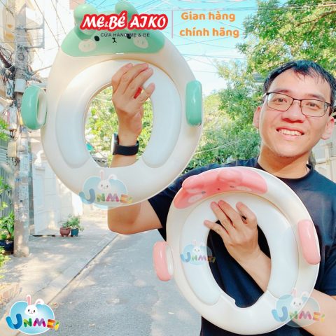 Bệ, nắp thu nhỏ bồn cầu, toilet cho bé đi vệ sinh/ Bệ lót thu nhỏ bồn cầu hình ếch cao cấp có tay vịn UNMEI BABY HOOD