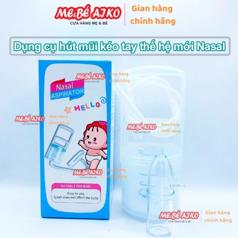 Dụng cụ hút mũi kéo tay thế hệ mới Nasal AC Dành Cho Bé Trên 18 Tháng