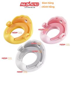 (Hỏa Tốc HCM) Bệ lót, Bô, Miếng Lót Cao Cấp Thu Nhỏ Bồn Cầu Có Tay Vịn Cho Bé Đi Vệ Sinh Dễ Dàng
