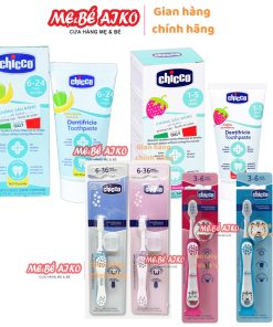 Kem Đánh Răng và Bàn Chải CHICCO Dành Cho Trẻ Em - Hàng Chuẩn Chính Hãng Tại Mevabeaiko