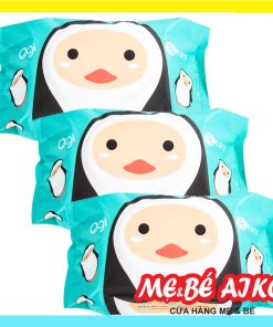 [Combo 3 gói] Khăn Ướt Khăn Mùi Cao Cấp Agi 100 tờ/bịch Hình Chim Cánh Cụt