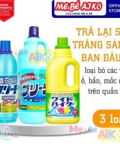 Chai Tẩy Quần Áo Màu KAO/MITSUEI 1000ml Hàng Nhật Nội Địa