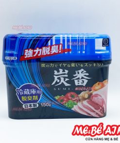 Hộp khử mùi tủ lạnh than hoạt tính Kokubo Nhật Bản 150g