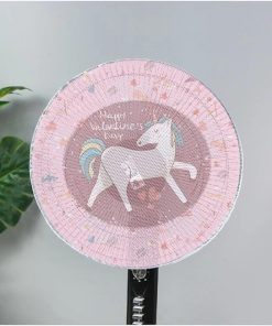Lưới bọc quạt size to in hình thú bảo vệ quạt và an toàn cho bé