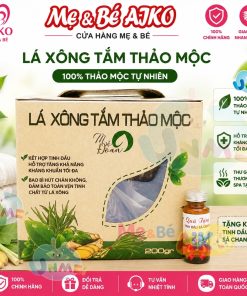 Lá xông tắm thảo mộc Mệ Đoan (200g) Lá xông thảo mộc phục hồi sức khỏe làm sạch cơ thể sau sinh