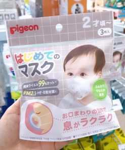 Khẩu Trang Gấu Pigeon Nội Địa Nhật Cho bé Set 3 Cái