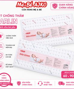 Tấm trải nằm cho bé Farlin 90x60cm