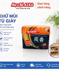 Hộp khử mùi tủ giày 150g, công nghệ khử mùi nano và than hoạt tính