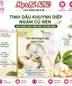 Tinh dầu khuynh diệp Mệ Đoan ngâm củ nén cho bé 30ml/chai