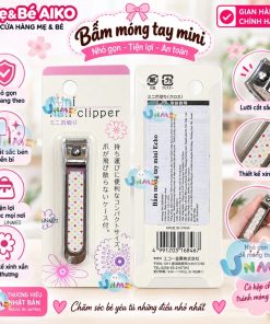 Bấm móng tay mini Echo Nhật Bản thiết kế chống trượt, dễ cầm