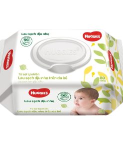 Khăn Ướt Huggies Không Mùi (80 tờ/gói)
